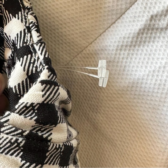 Size 2 NWOT DVF Gingham Diane Von Furstenburg Checkered Dress - Picture 8 of 9